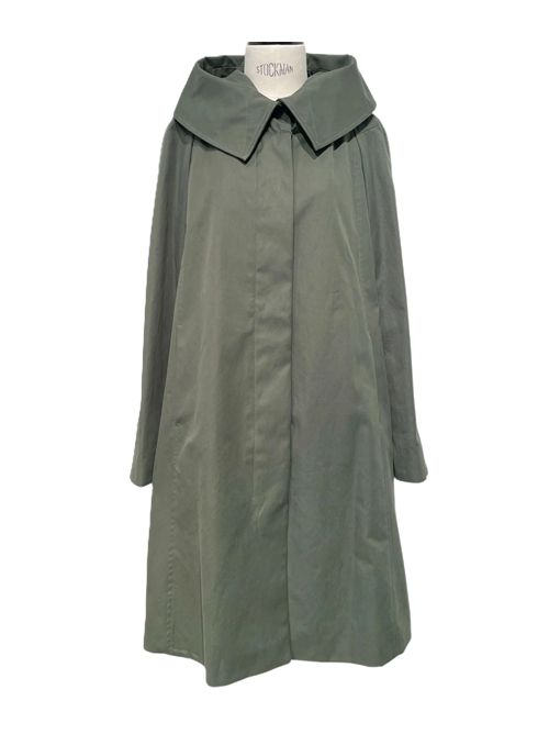 Dries Van Noten cappotto ripilla verde bottiglia DRIES VAN NOTEN | 261-010276-3103605 BOTTLE